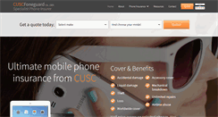Desktop Screenshot of cusc.co.uk