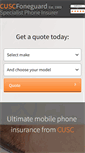 Mobile Screenshot of cusc.co.uk